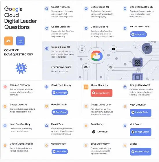 Google Cloud Digital Leader Exam Questions PDF