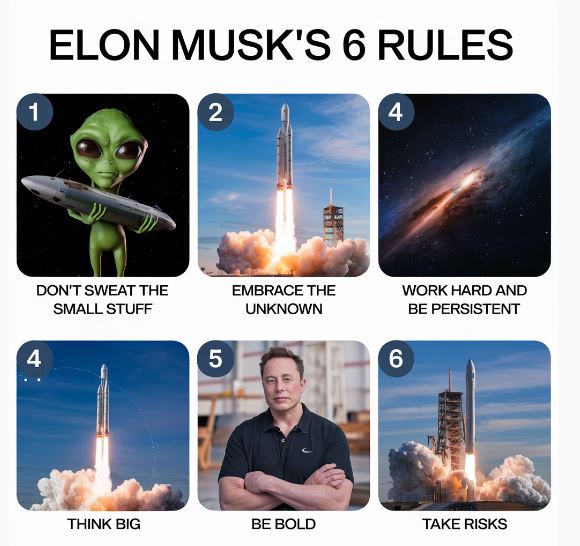 Elon musk's 6 rules filetype pptx